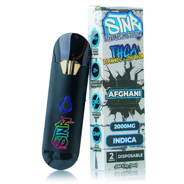 STNR Afghani 2000mg THCA Vape Pen